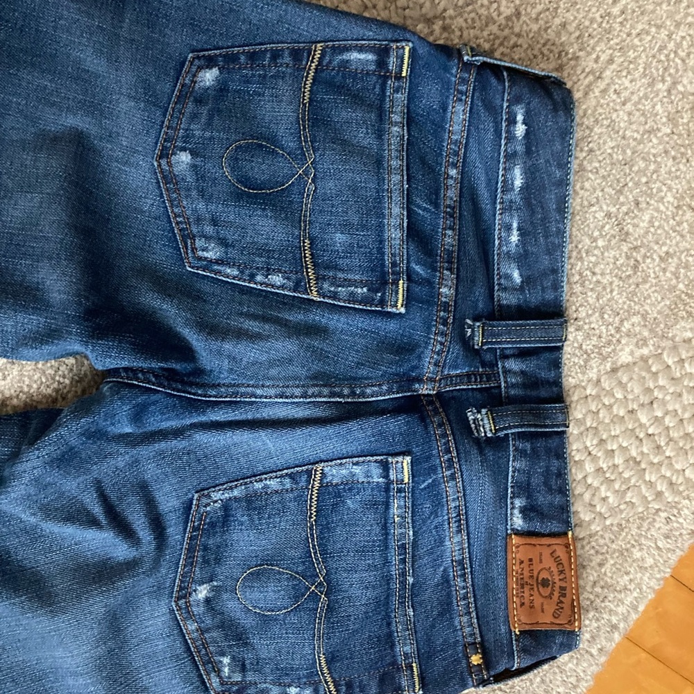 Lucky Brand Lola Boot Size 2 Jeans. - Picture 4 of 5